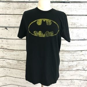 Batman Graphic Tee Distressed logo large